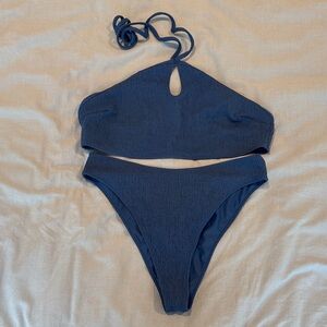TJ Swim Halter Bikini Set